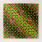 Maagd & Houten Tijger Legpuzzel (Horizontaal)