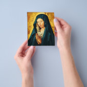 Maagd in gebed van Riga Flyer (Hand)