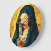 Maagd in gebed van Riga Grote Klok (Hoek)