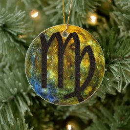 Maagd Keramisch Ornament