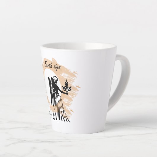Maagd Latte Mok (Rechterhoek)