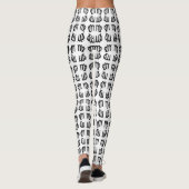 Maagd Leggings (Achterkant)