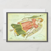 Maagd Maagd  Constellatie Urania's Mirror Kaart (Voorkant)