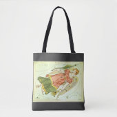Maagd Maagd Constellatie Urania's Mirror Tote Bag (Voorkant)