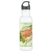 Maagd Maagd  Constellatie Urania's Mirror Waterfles (Voorkant)