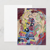 Maagd (Maagd), Gustav Klimt, Art Nouveau uit het v (Voorkant / Achterkant)