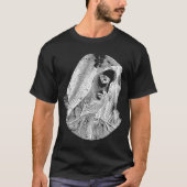 Maagd Maagd Maagd Maagd Maria Aesthetische Religie T-shirt (Voorkant)