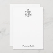 Maagd Maagd Mary Line, verslaafd met katholieke re Bedankkaart (Voorkant / Achterkant)