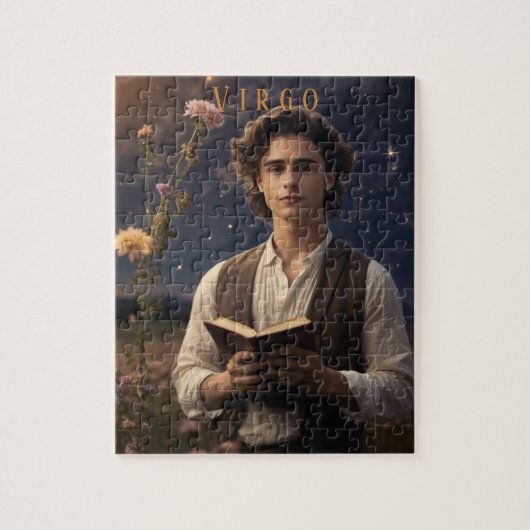 Maagd Mannelijke Jigass Puzzel (Verticaal)