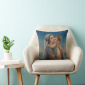 Maagd Maria Baby Jesus zonder blote maagd Kussen (Stoel)