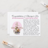 Maagd Maria Baby Jezus Katholieke Memorare Gebed Kaart (Voorkant / Achterkant in situ)