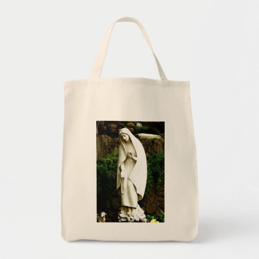 Maagd Maria-beeld Tote Bag (Voorkant)