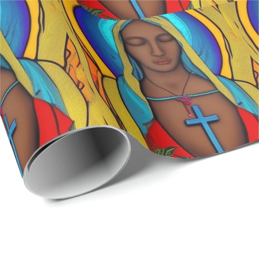 Maagd Maria Cadeaupapier (Rol Hoek)