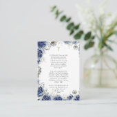 Maagd Maria Christus Katholieke Zwangerschapsgebed Plaatskaartje (Staand voorkant)