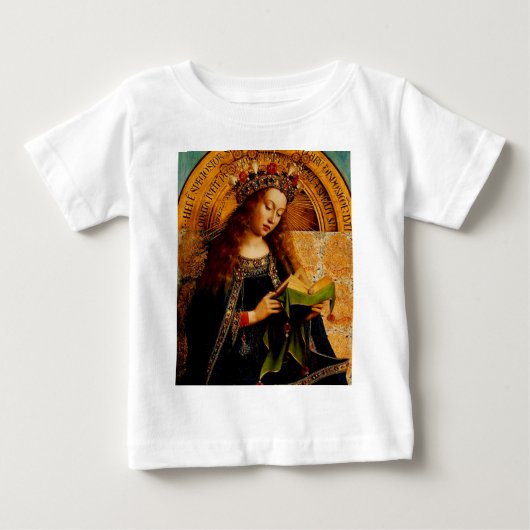 Maagd Maria door Jan van Eyck (Voorkant)