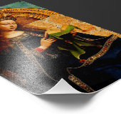 Maagd Maria door Jan van Eyck Foto Afdruk (Hoek)