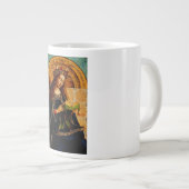 Maagd Maria door Jan van Eyck Grote Koffiekop (Voorkant rechts)