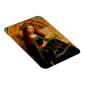 Maagd Maria door Jan van Eyck Magneet (Rechterzijde)