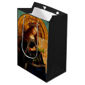 Maagd Maria door Jan van Eyck Medium Cadeauzakje (Voorkant Gekanteld)