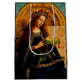 Maagd Maria door Jan van Eyck Medium Cadeauzakje (Achterkant)