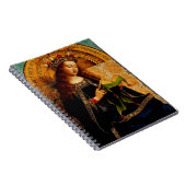 Maagd Maria door Jan van Eyck Notitieboek (Rechterzijde)