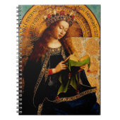 Maagd Maria door Jan van Eyck Notitieboek (Voorkant)