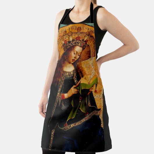 Maagd Maria door Jan van Eyck Schort (Insitu)