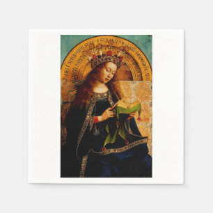 Maagd Maria door Jan van Eyck Servet