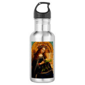 Maagd Maria door Jan van Eyck Waterfles (Voorkant)