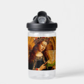 Maagd Maria door Jan van Eyck Waterfles (Voorkant)