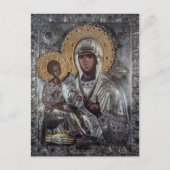 Maagd Maria Drie-Handen Icoon Religieus Feestdagenkaart (Voorkant)