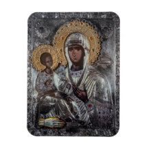 Maagd Maria Drie-Handen Icoon Religieus