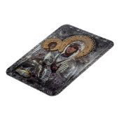 Maagd Maria Drie-Handen Icoon Religieus Magneet (Linkerzijde)