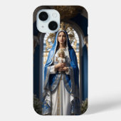 Maagd Maria en Baby Jezus Case-Mate iPhone Case (Achterkant)