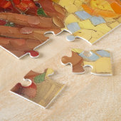 Maagd Maria en Baby Jezus Impressionisme Legpuzzel (Zijkant)