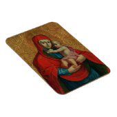 Maagd Maria en het kind Jezus door Jan Rombauer Magneet (Rechterzijde)