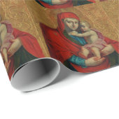 Maagd Maria en het kind Jezus van Jan Rombauer Cadeaupapier (Rol Hoek)