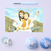 Maagd Maria en het Kindje Jezus Flyer (Enkel)