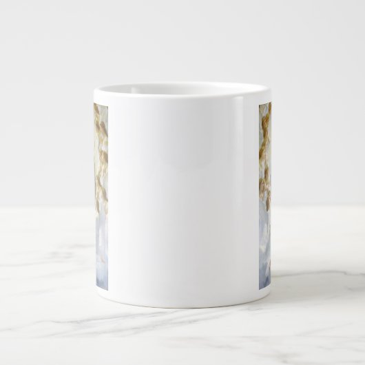 Maagd Maria en Jezus met engelen Grote Koffiekop (Voorkant)