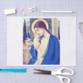 Maagd Maria en Kind door Marianne Stokes Tissuepapier (Craft)