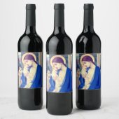 Maagd Maria en Kind door Marianne Stokes Wijn Etiket (Flessen)