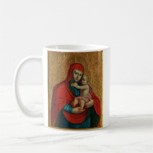 Maagd Maria en kind Jezus door Jan Rombauer Koffiemok