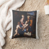 Maagd Maria en kind met Johannes de Doper Kussen (Deken)