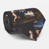 Maagd Maria en Kind met Johannes de Doper Stropdas (Opgerold)