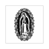Maagd Maria Guadalupe Gebed Katholiek Religieus Rubberstempel (Afrduk)
