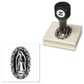 Maagd Maria Guadalupe Gebed Katholiek Religieus Rubberstempel (Gestempeld)