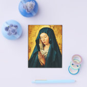 Maagd Maria Hodegetria Byzantijns-Katholieke icoon Flyer (Enkel)