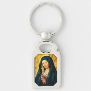 Maagd Maria Hodegetria Byzantijns-Katholieke icoon Sleutelhanger