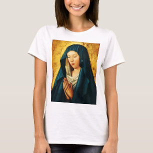 Maagd Maria Hodegetria Byzantijns-Katholieke icoon T-shirt
