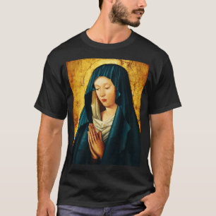 Maagd Maria Hodegetria Byzantijns-Katholieke icoon T-shirt